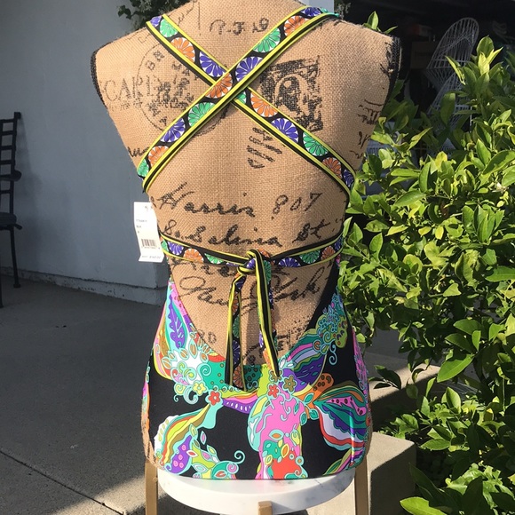 NWT Trina Turk One Piece Swimsuit - Picture 3 of 10